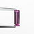 0.38ct 7.51x2.49x1.72mm Baguette Step Cut Sapphire 23127-01