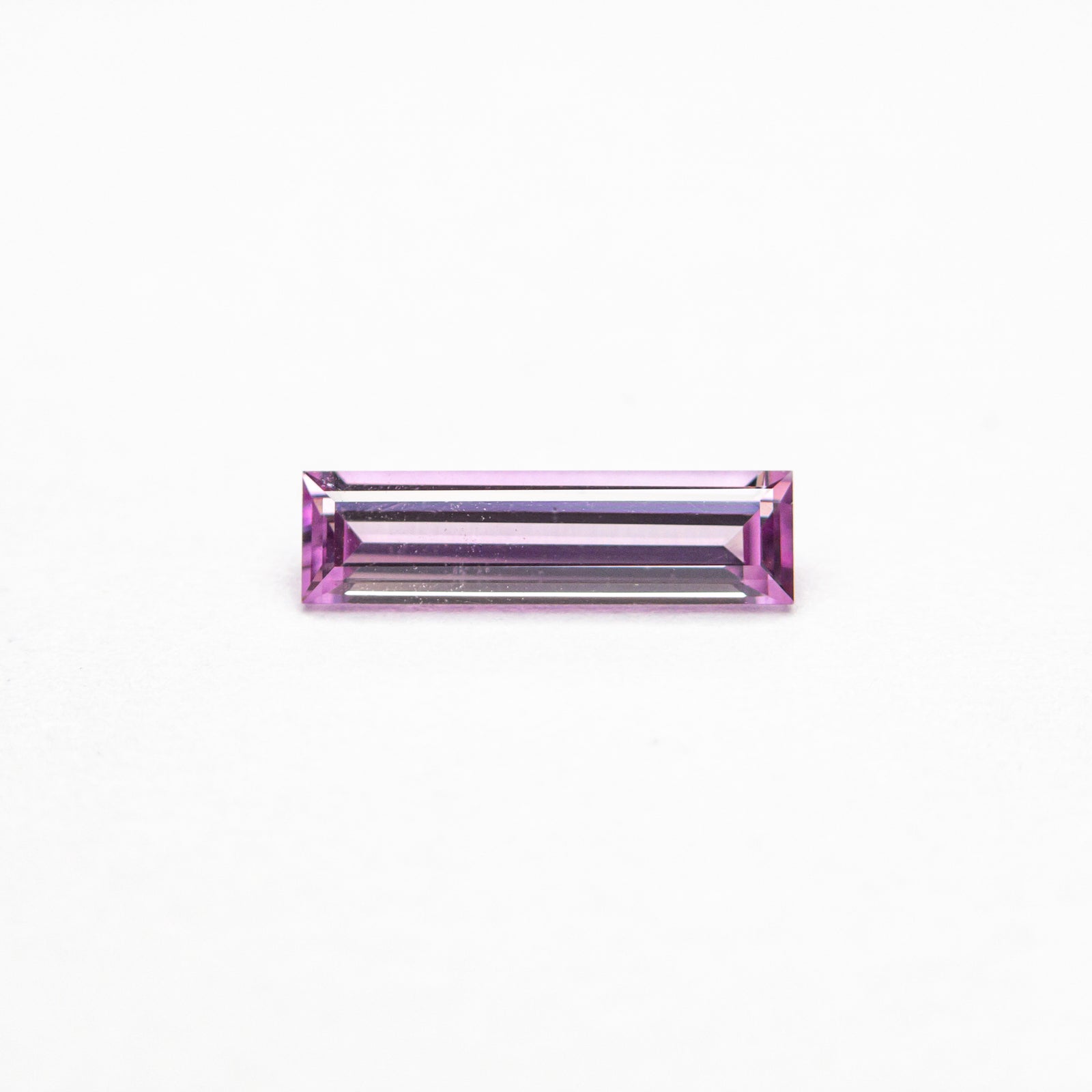 0.24ct 7.37x1.98x1.36mm Baguette Step Cut Sapphire 23133-01