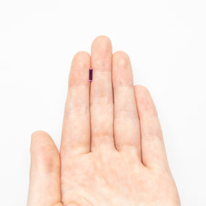 0.24ct 8.01x2.02x1.29mm Baguette Step Cut Sapphire 23136-01