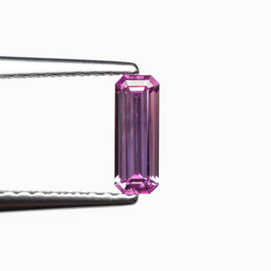 0.33ct 6.79x2.52x1.79mm Cut Corner Rectangle Step Cut Sapphire 23165-01