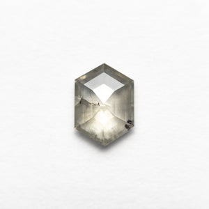 0.84ct 7.53x5.44x2.30mm Hexagon Rosecut 23176-10