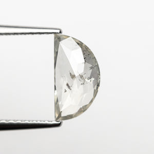 1.06ct 9.57x5.06x2.50mm Half Moon Rosecut 23177-02