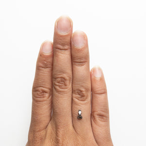 0.51ct 6.58x3.90x2.68mm Penis Rosecut 23183-04