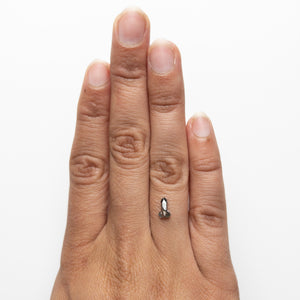 0.59ct 7.34x4.38x2.40mm Penis Rosecut 23183-10