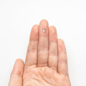 0.35ct 5.85x3.66x1.64mm Half Moon Rosecut 23188-02