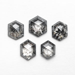2.59cttw 5pc Hexagon Rosecut Parcel 23189-00