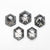 2.59cttw 5pc Hexagon Rosecut Parcel 23189-00