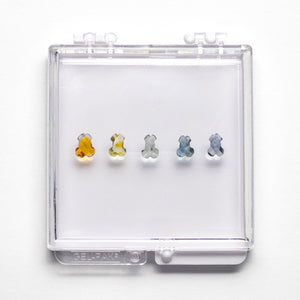 2.87cttw 5pc Penis Rosecut Sapphire Parcel 23385-00