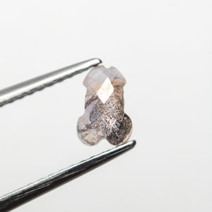0.56ct 6.41x4.34x1.98mm Penis Rosecut Sapphire 23385-03