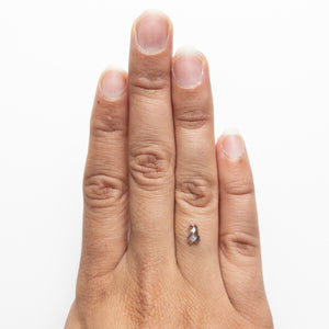 0.56ct 6.41x4.34x1.98mm Penis Rosecut Sapphire 23385-03