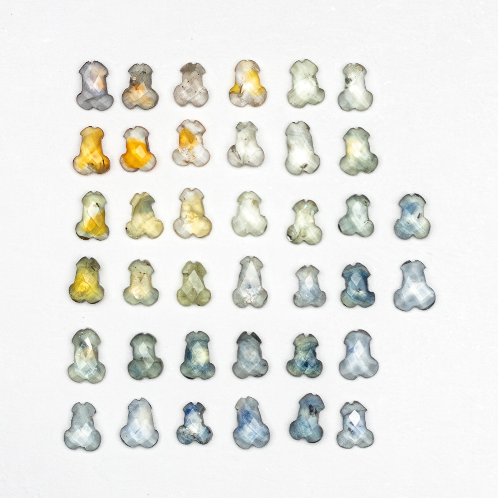 OFFLINE PARCEL 23.83ct 38pc Penis Rosecut Sapphire Parcel 23385-04