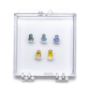 OFFLPAR 3.50cttw 5pc Penis Rosecut Sapphire Parcel 23385-05
