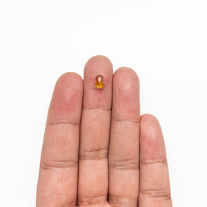 0.94ct 6.94x5.00x2.46mm Penis Rosecut Sapphire 23387-04
