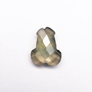 1.02ct 7.13x5.68x2.56mm Penis Rosecut Sapphire 23387-07