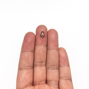 1.02ct 7.13x5.68x2.56mm Penis Rosecut Sapphire 23387-07