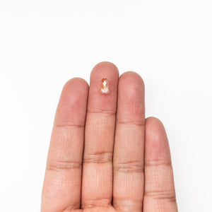 1.10ct 8.07x5.07x2.48mm Penis Rosecut Sapphire 23387-09