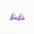 0.20cttw 2pc 3.93x3.43x1.28mm 3.92x3.43x1.28mm Shield Step Cut Sapphire Matching Pair 23390-01
