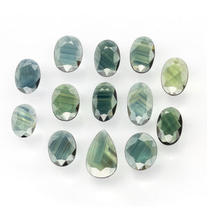 OFFLINE PARCEL 13pc 19.89cttw Portrait Cut Sapphire Parcel 23433-57