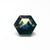 1.71ct 7.51x6.60x4.28mm Hexagon Step Cut Sapphire 23441-03