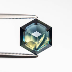 2.25ct 8.36x7.34x4.58mm Hexagon Step Cut Sapphire 23442-01