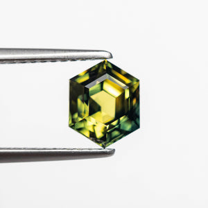 1.95ct 7.87x6.32x4.86mm Hexagon Step Cut Sapphire 23442-04