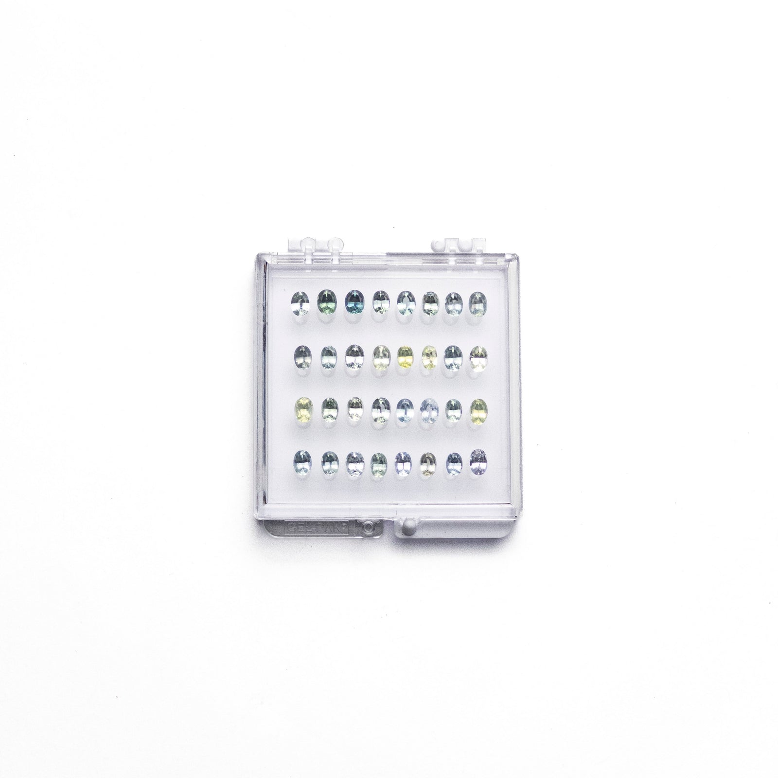 OFFLINE PARCEL 11.60cttw 32pc Oval Brilliant Sapphire Parcel 23448-04