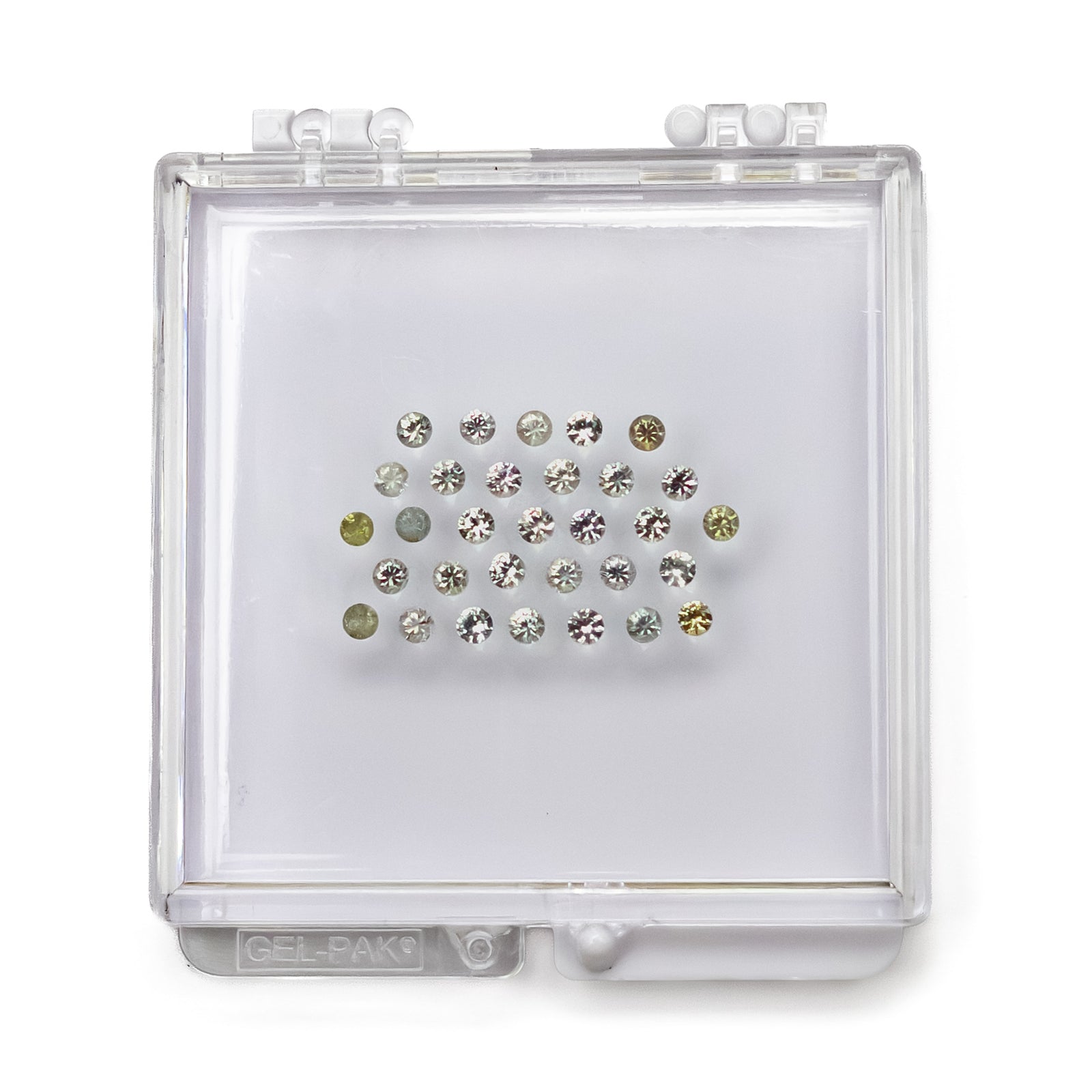 OFFLINE PARCEL 2.28cttw 31pc 2.5mm Round Brilliant Sapphire Parcel 23448-05