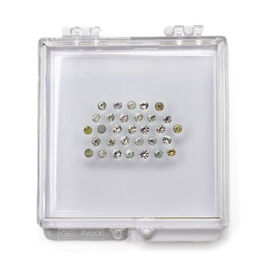 OFFLINE PARCEL 2.28cttw 31pc 2.5mm Round Brilliant Sapphire Parcel 23448-05