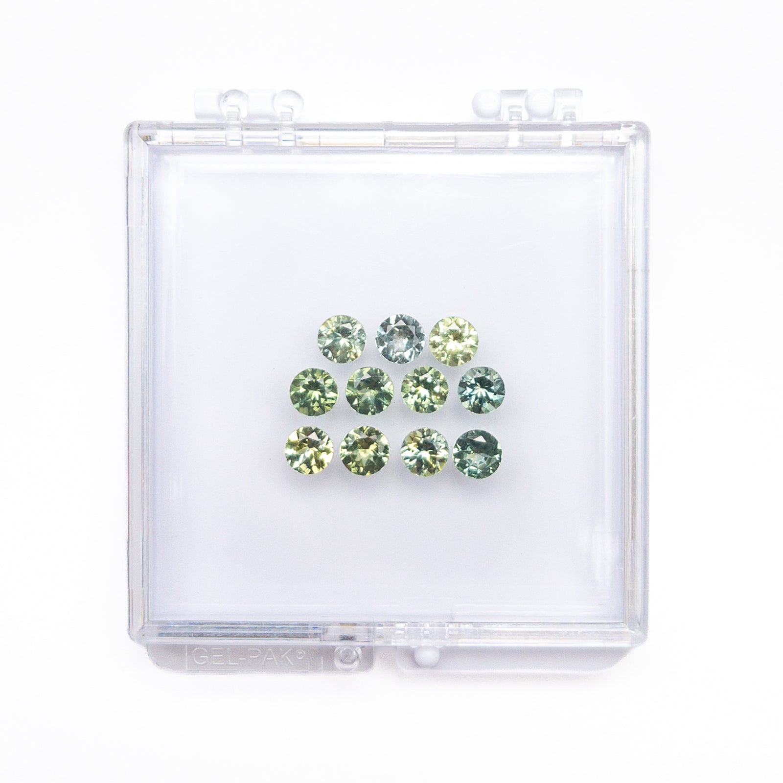 OFFLINE PARCEL 7.20cttw 11pc 5mm Round Brilliant Sapphire Parcel  23458-02