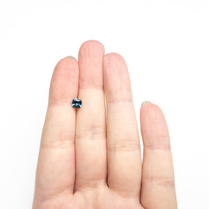 0.71ct 5.04x4.93x3.16mm Cushion Brilliant Sapphire 23466-01