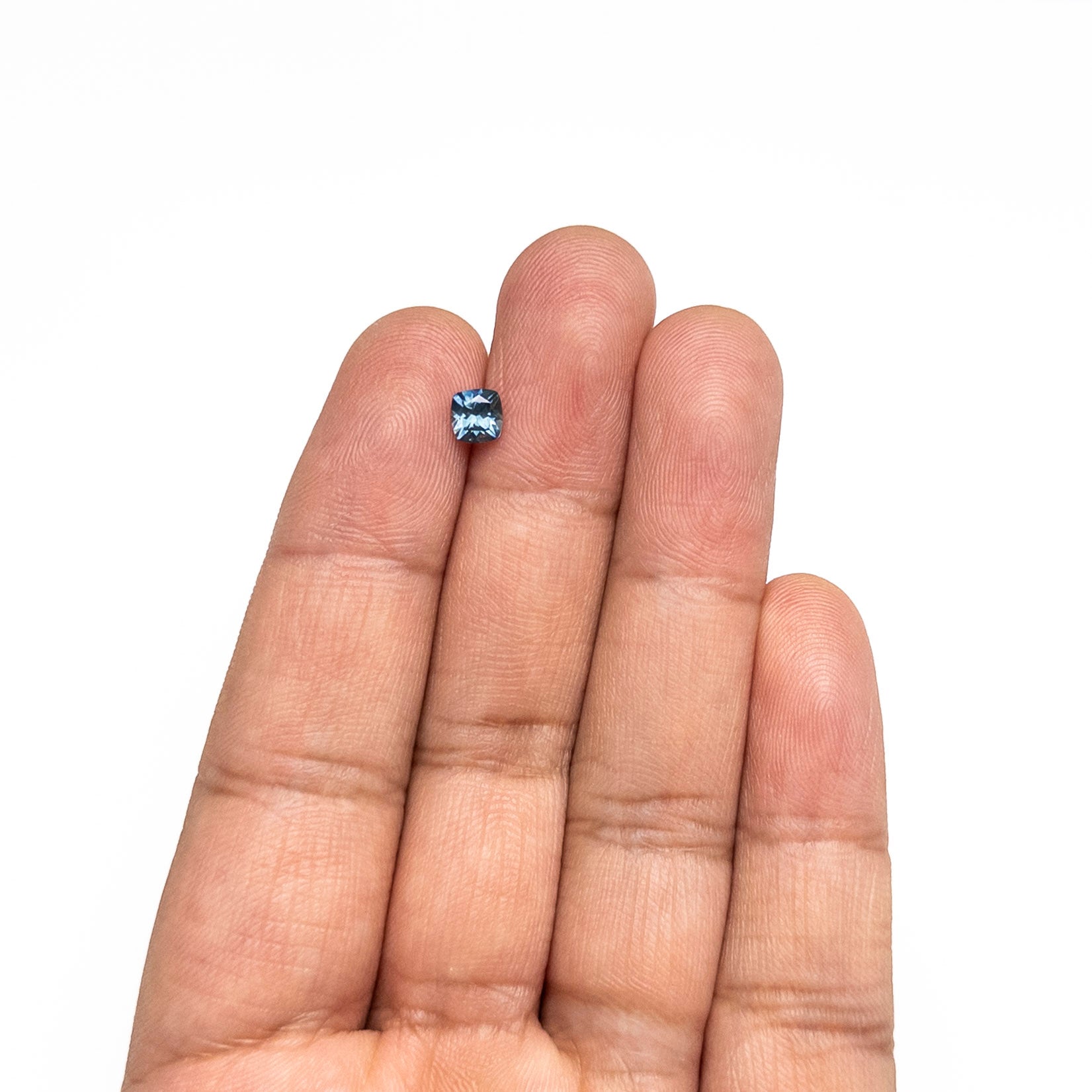 0.67ct 5.00x4.88x3.28mm Cushion Brilliant Sapphire 23466-25