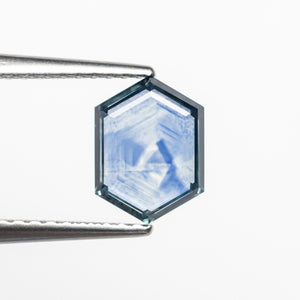 1.17ct 8.16x6.01x1.98mm Hexagon Portrait Cut Sapphire 23469-02
