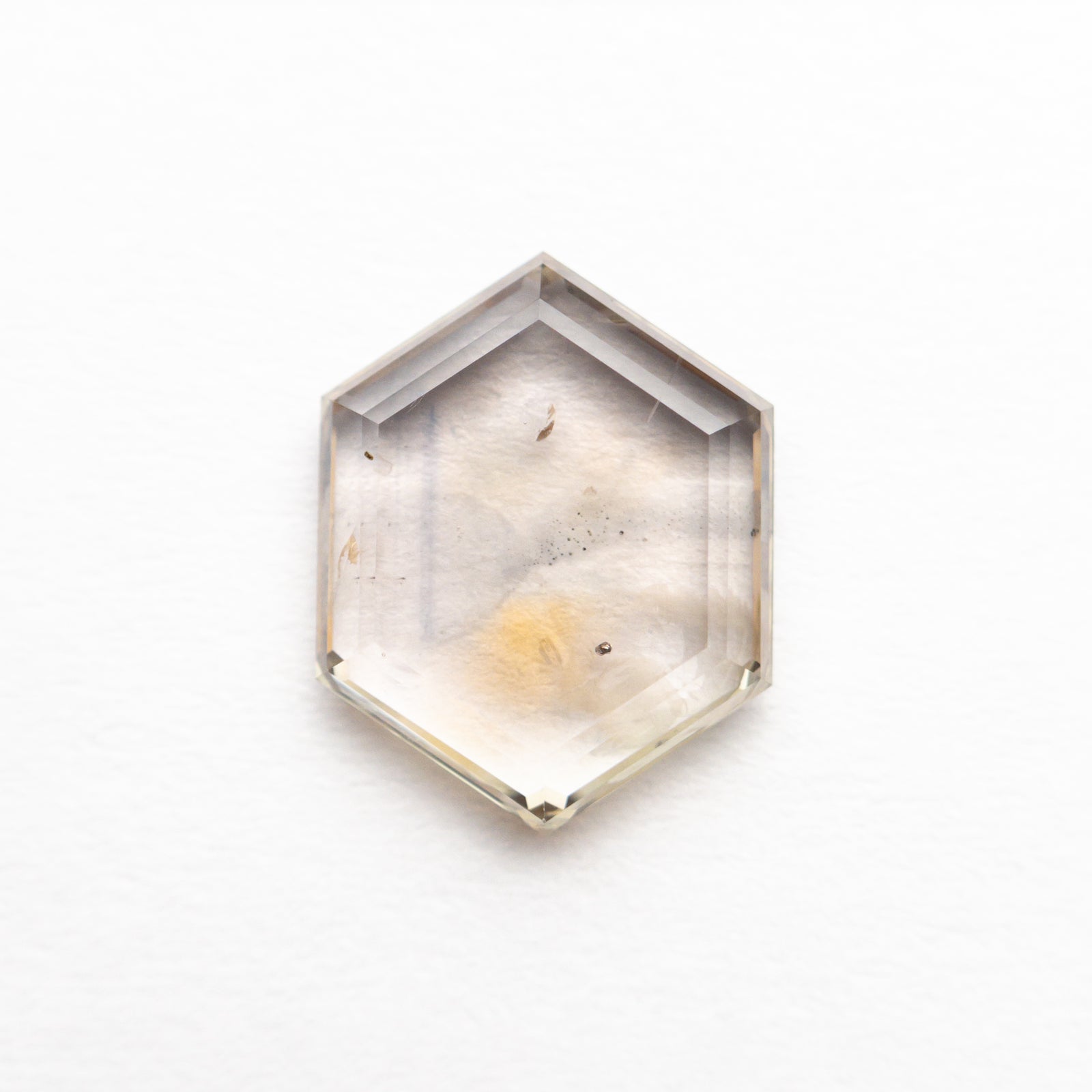 1.64ct 9.05x7.02x2.12mm Hexagon Portrait Cut Sapphire 23469-08