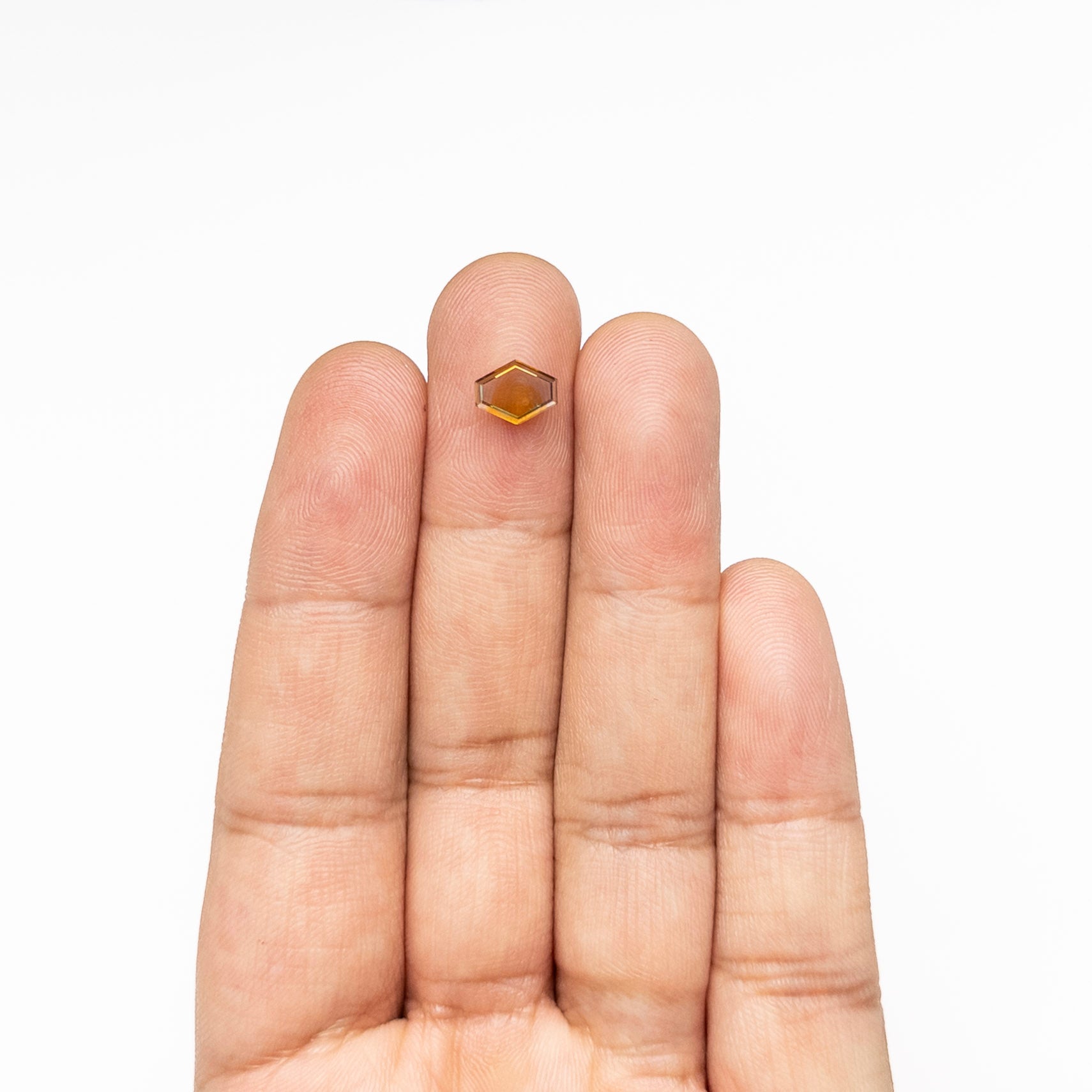 1.35ct 6.28x7.93x2.34mm Hexagon Portrait Cut Sapphire 23469-42