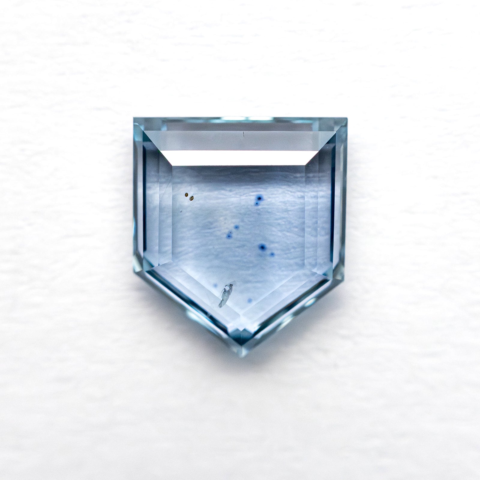 1.60ct 7.60x6.71x2.46mm Shield Portrait Cut Sapphire 23474-35