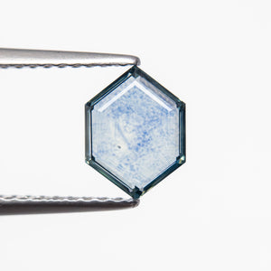 1.12ct 8.06x6.02x2.09mm Hexagon Portrait Cut Sapphire 23474-38