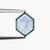 1.12ct 8.06x6.02x2.09mm Hexagon Portrait Cut Sapphire 23474-38
