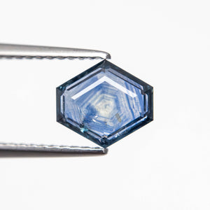 1.26ct 7.53x6.91x2.53mm Hexagon Portrait Cut Sapphire 23474-45
