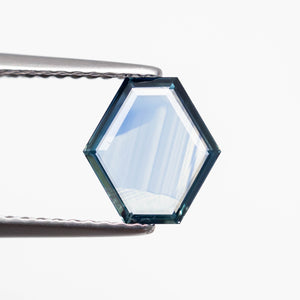 1.06ct 7.92x7.44x1.61mm Hexagon Portrait Cut Sapphire 23474-46