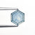 1.57ct 8.15x7.10x2.20mm Hexagon Portrait Cut Sapphire 23474-60