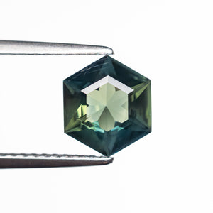 1.43ct 8.00x6.86x3.67mm Hexagon Step Cut Sapphire 23476-08