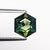 1.50ct 8.44x7.16x3.73mm Hexagon Step Cut Sapphire 23476-10