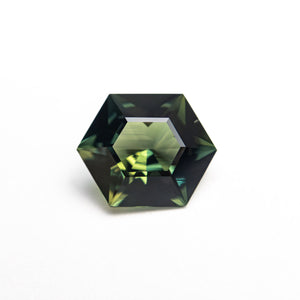 1.45ct 8.04x6.49x3.84mm Hexagon Step Cut Sapphire 23476-13