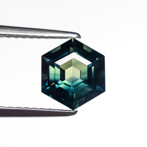 1.87ct 8.04x7.02x4.35mm Hexagon Step Cut Sapphire 23476-14
