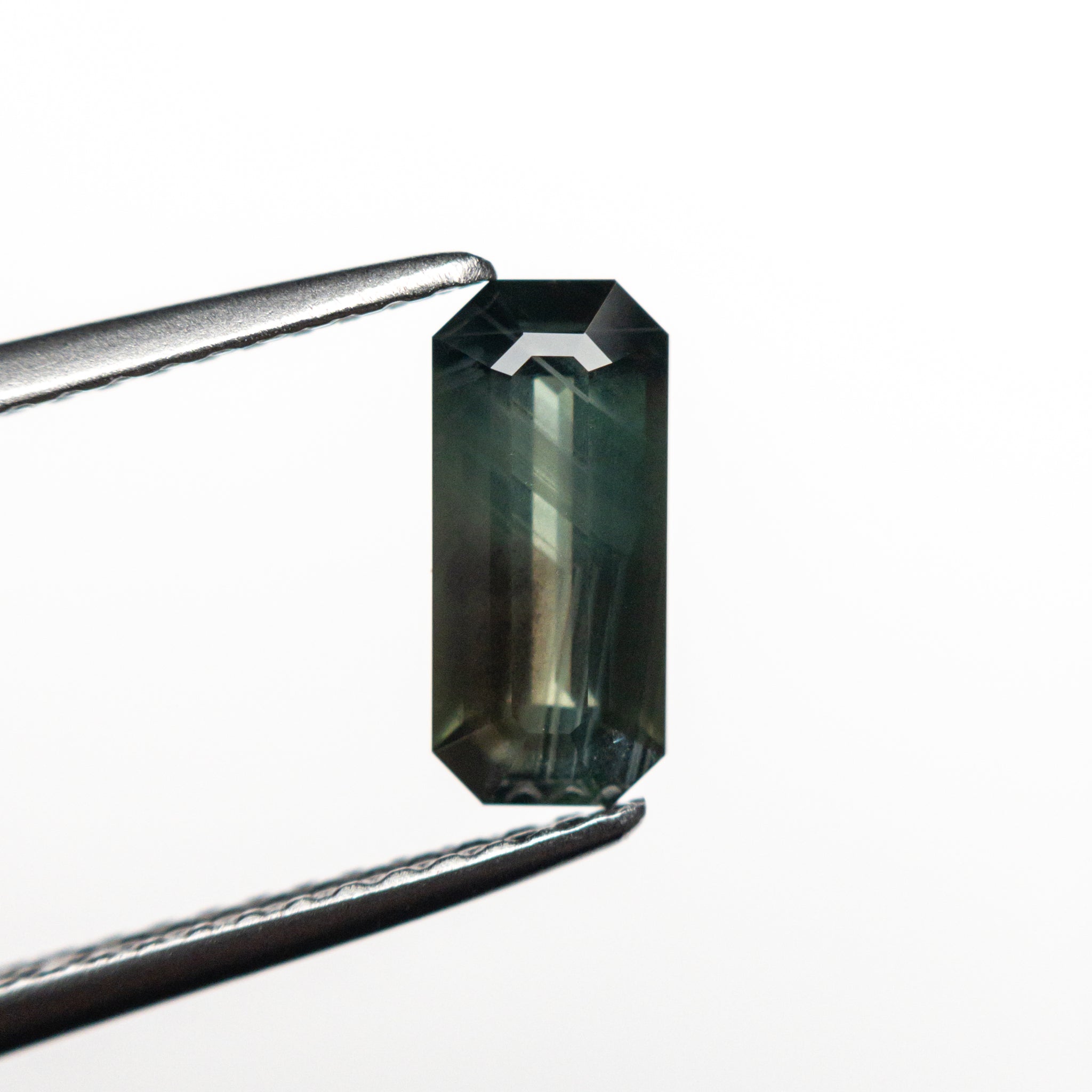 1.10ct 8.99x4.07x2.82mm Cut Corner Rectangle Step Cut Sapphire 23480-0 ...