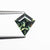 0.88ct 7.67x6.93x3.36mm Kite Step Cut Sapphire 23488-03
