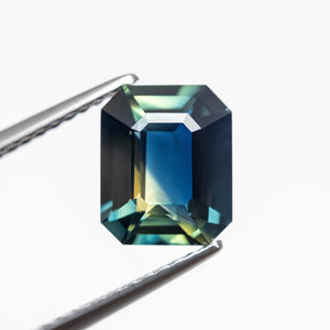 2.08ct 8.14x6.69x3.81mm Cut Corner Rectangle Step Cut Sapphire 23495-06