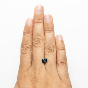 1.26ct 7.53x6.17x3.84mm Hexagon Brilliant Sapphire 23498-03