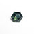 1.07ct 6.88x5.86x3.45mm Hexagon Step Cut Sapphire 23498-10