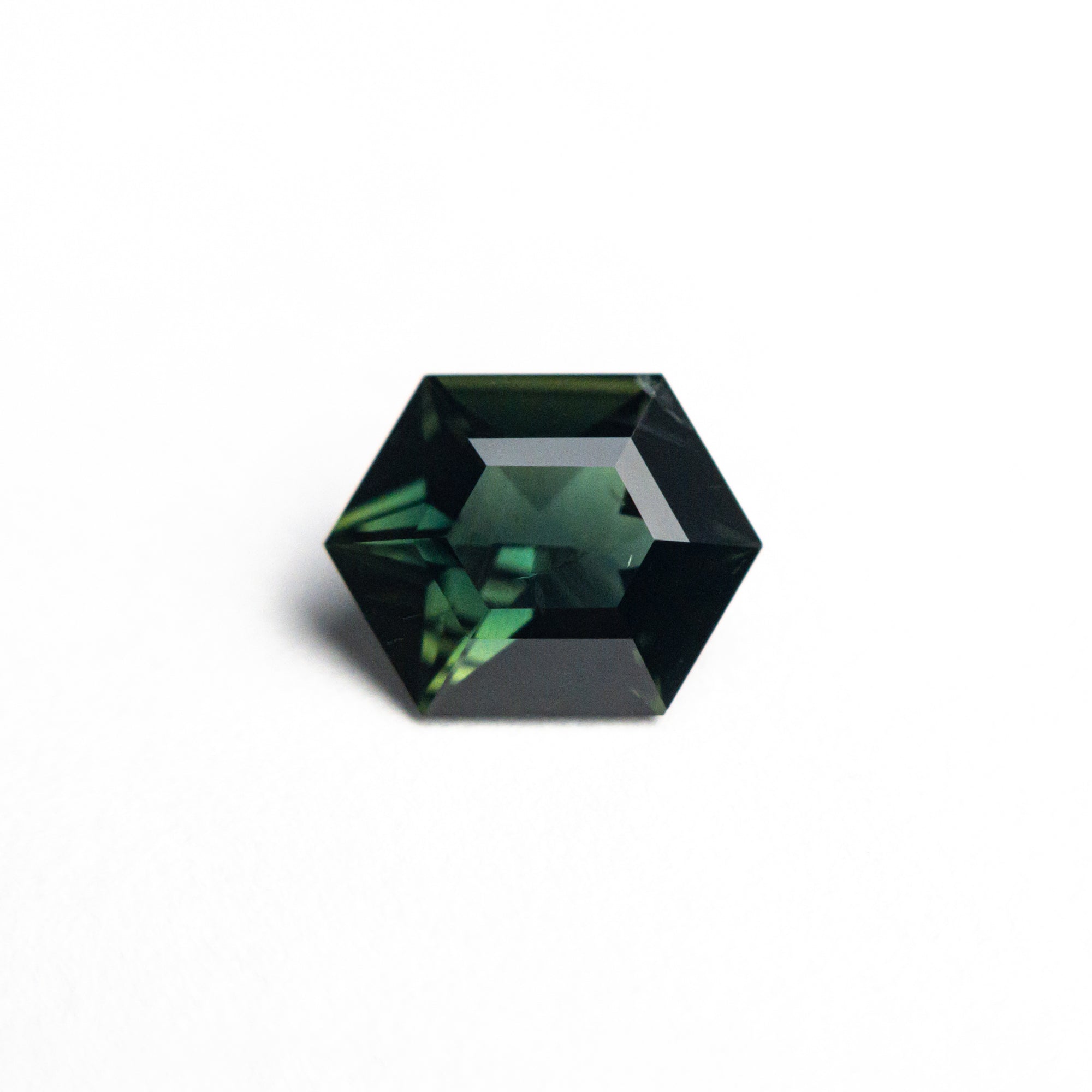 1.28ct 7.71x6.05x3.58mm Hexagon Step Cut Sapphire 23498-11